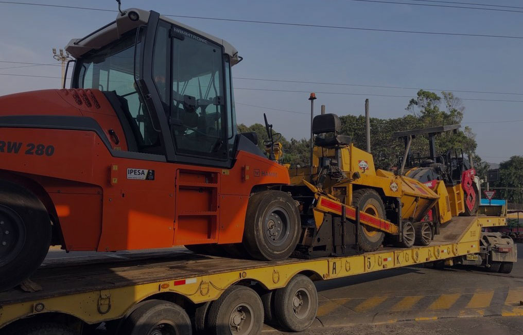 El Tren de Asfalto en la Pavimentación