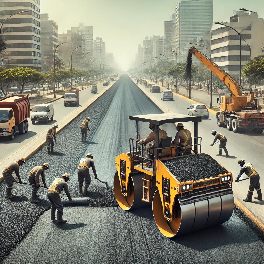 Asfalto en Caliente en Lima